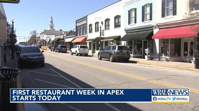 Apex Restaurant Week deals begin Monday