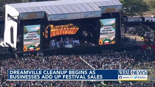 Dreamville cleans up and local businesses cash in from crowds
