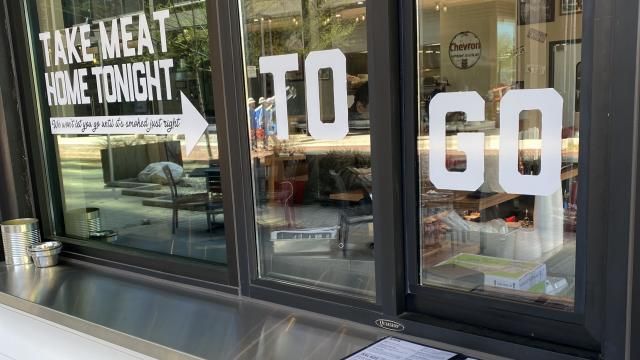 Midwood Smokehouse to-go counter