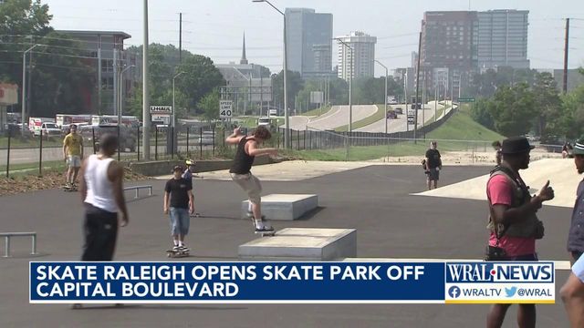 Raleigh skate park attracts all things wheels