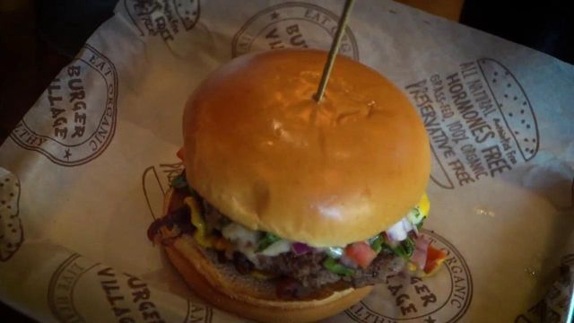 Enjoy a burger at this new Raleigh hot spot
