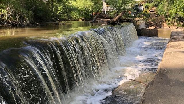 Take a look: Centuries-old waterfall hidden in a Raleigh neighborhood 