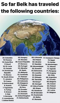 Durham man travels the world