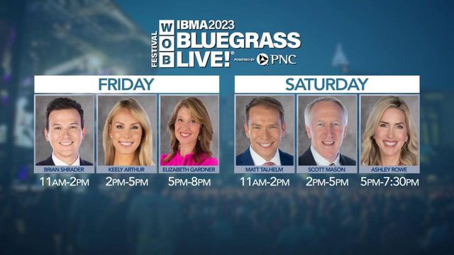 Meet WRAL at IBMA Bluegrass Live! this weekend