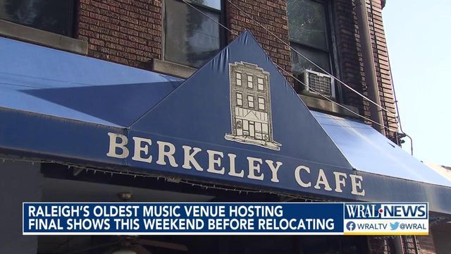 Raleigh's oldest music venue hosting final shows this weekend before relocating