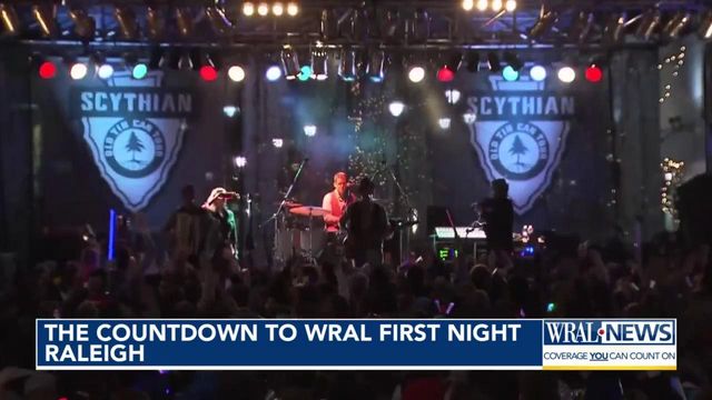 The countdown to WRAL First Night Raleigh