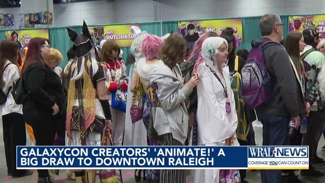 GalaxyCon creators animate a big draw to downtown Raleigh