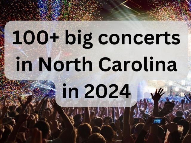 Live music ahead: 100+ big concerts in North Carolina