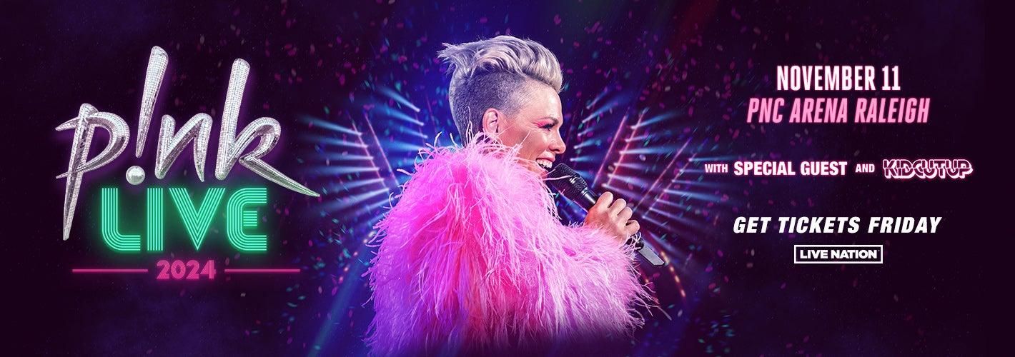 P!nk to play two shows in Raleigh this fall