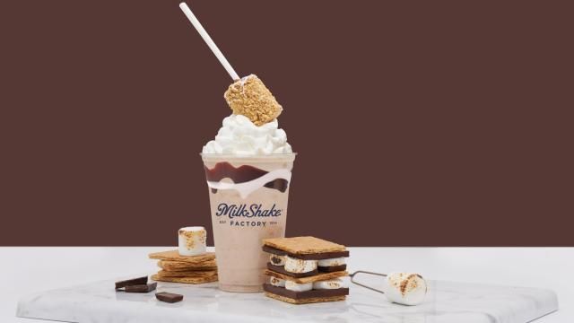S'mores shake at MilkShake Factory (Courtesy photo) S'mores shake at MilkShake Factory (Courtesy photo)