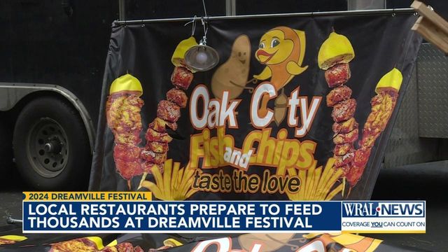 Food vendors prep for Dreamville Festival