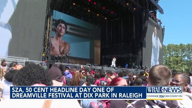 SZA, 50 Cent headlines day one of Dreamville Festival at Dix Park in Raleigh 