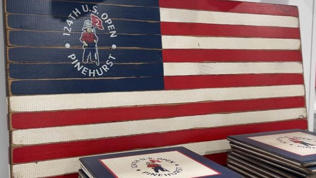 Dog bowls, and 24K ornaments: Exploring the US Open gift shop