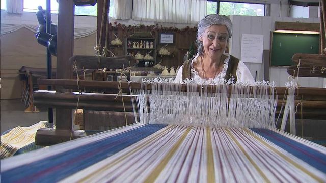 Historic loom on display at State Fair