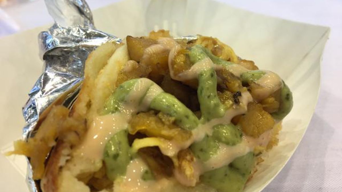Arepas at N.C. State Fair