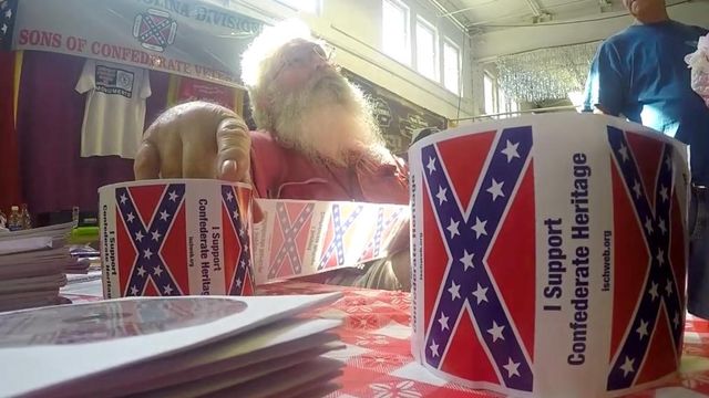 Some complain about Confederate stickers at NC State Fair