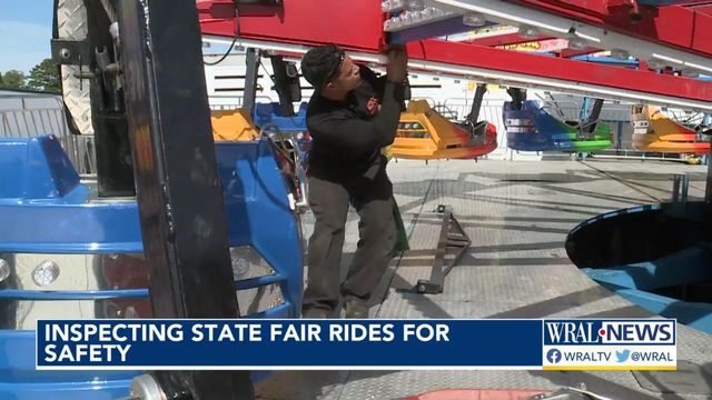 Ride inspections underway at North Carolina State Fair