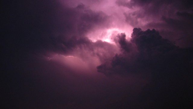 Viewer video: Johnston County lightning storm