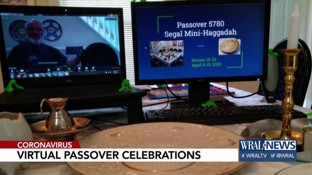 Families celebrate virtual Seder