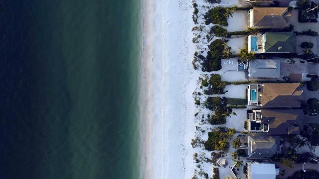 Beach and houses