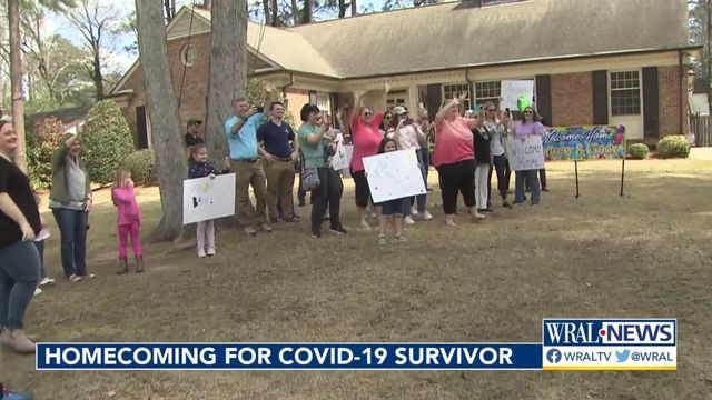 Wilson man welcomed home after hospitalized for months with COVID 