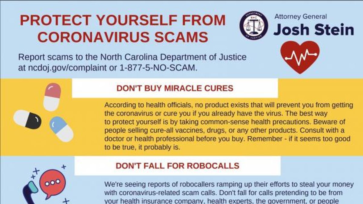 Protect yourself from coronavirus scams