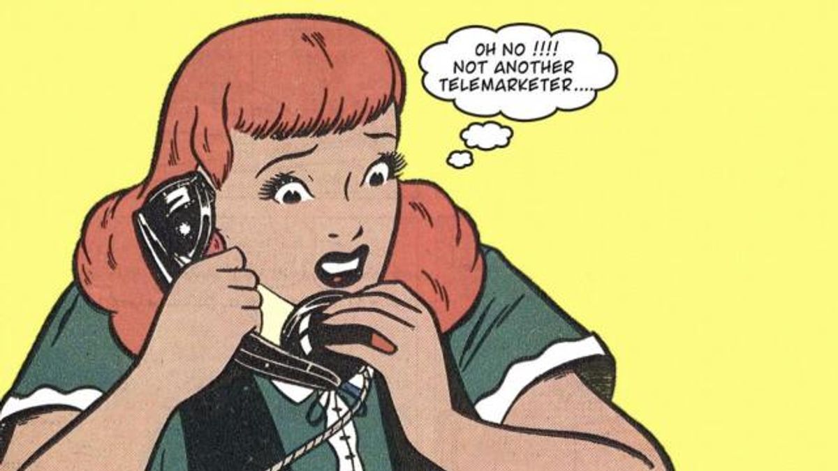 Not another telemarketer