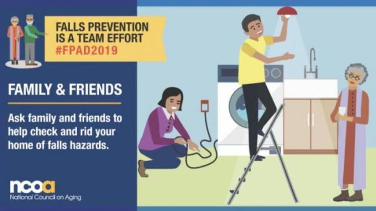 Family & Friends can help modify the home