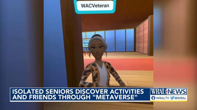 Isolated seniors discover activities and friends through "Metaverse"