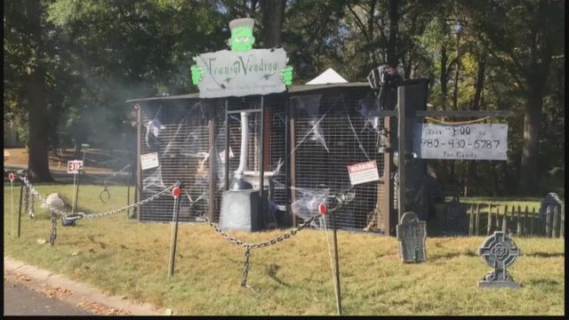 Trick-or-treating goes high tech for Charlotte family