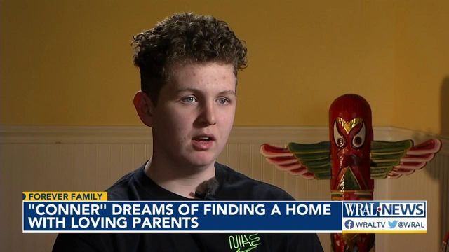 Conner dreams of finding a home with loving parents