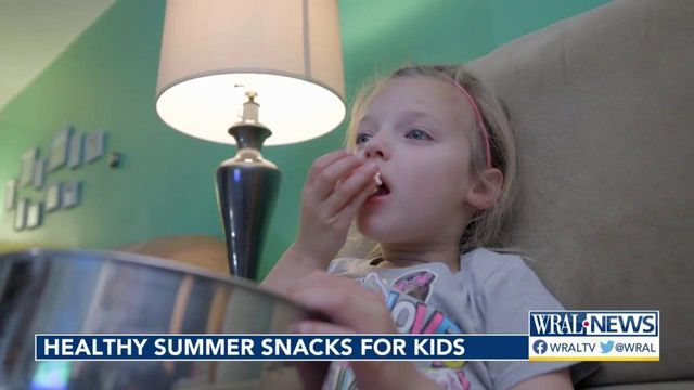 Plan healthy snacks to keep kids moving through busy summer days