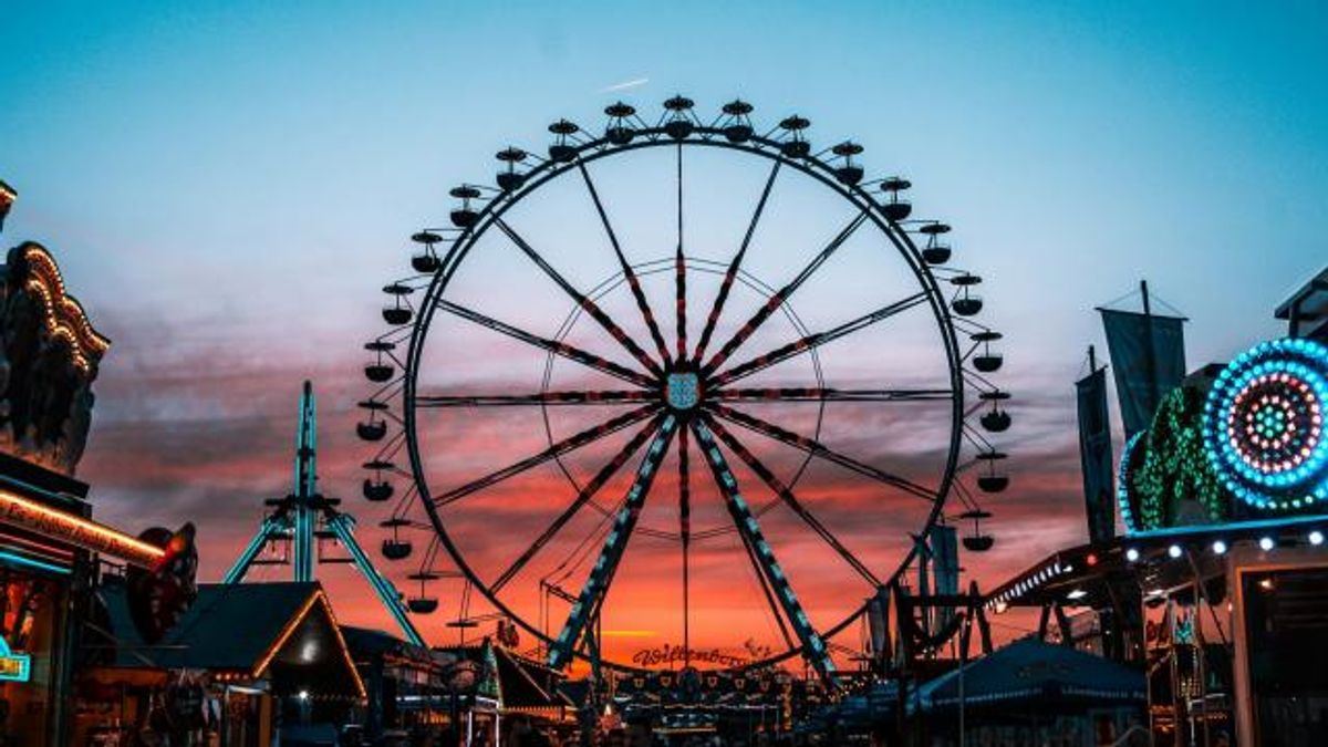 carousel at night