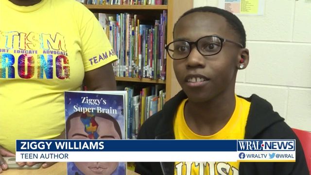 NC teen writes book on living with autism, overcoming challenges with kindness