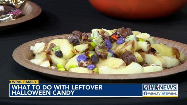 Use your Halloween candy for a healthy treat