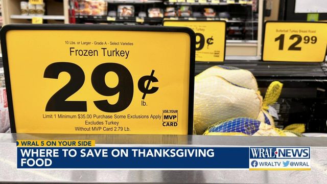Where to save on Thanksgiving groceries  