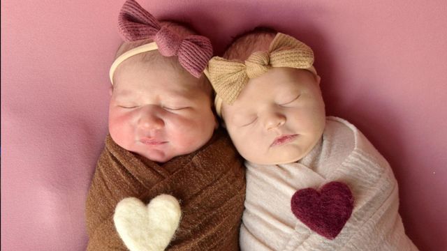 New cousins! Johnston County siblings have babies on the same day