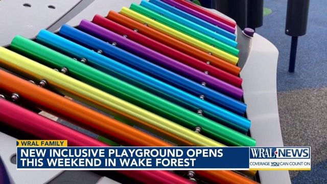 Wake Forest opens new inclusive playground