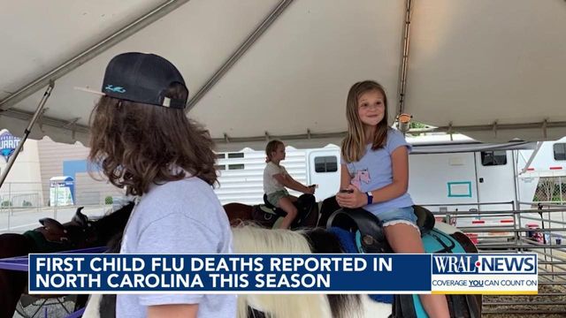 9-year-old child dies of flu in NC
