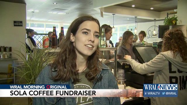 Raleigh coffee cafe gives back