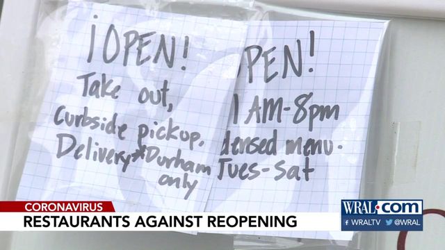 For some restaurants, takeout business more sustainable than partial reopening
