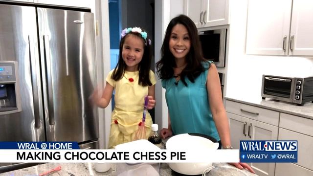 Recipe: Renee Chou and Elsa make Angus Barn's chocolate chess pie