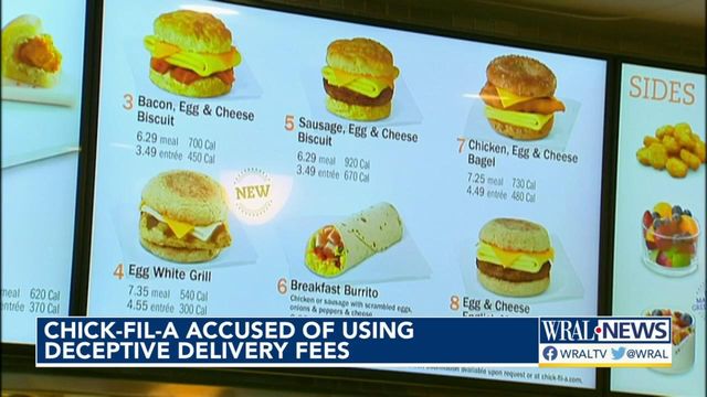 Chick-fil-A accused of using deceptive delivery fees