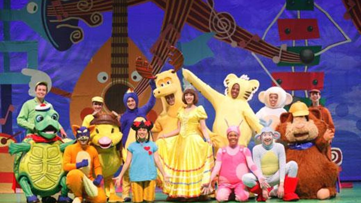 The cast of Storytime Live!