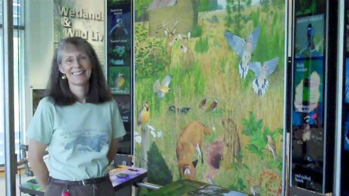 Marti Kane of Centennial Center for Wildlife Education