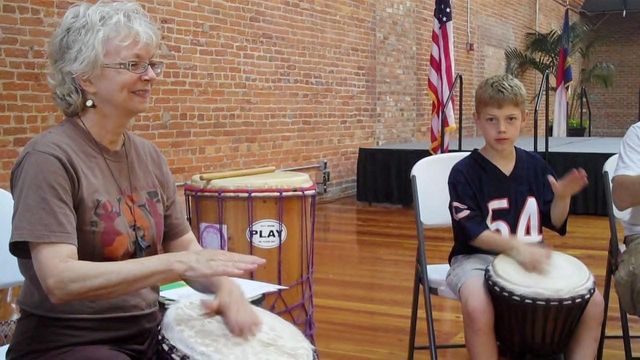 Mom, drummer helps kids, families find their rhythm