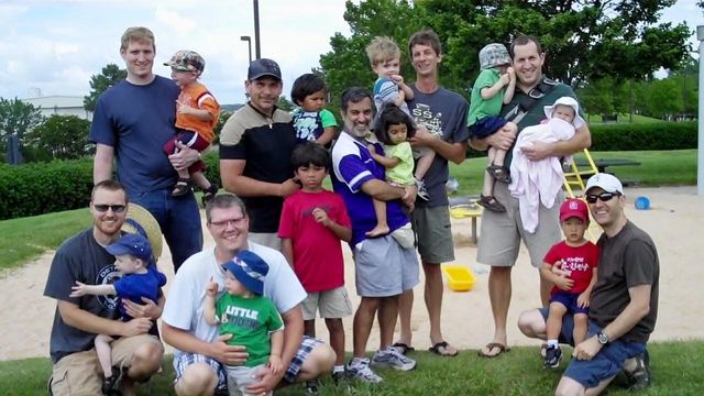 Stay-at-home dads find friends, 'co-workers' through group