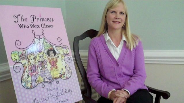 Mom pens book for girls who need glasses