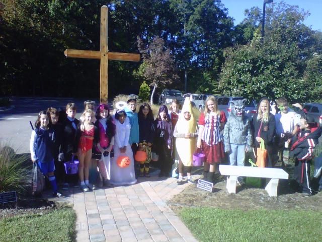 Reverse trick-or-treating