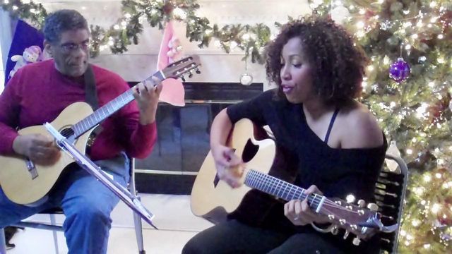 Singer-songwriter Rissi Palmer shares a little Christmas music